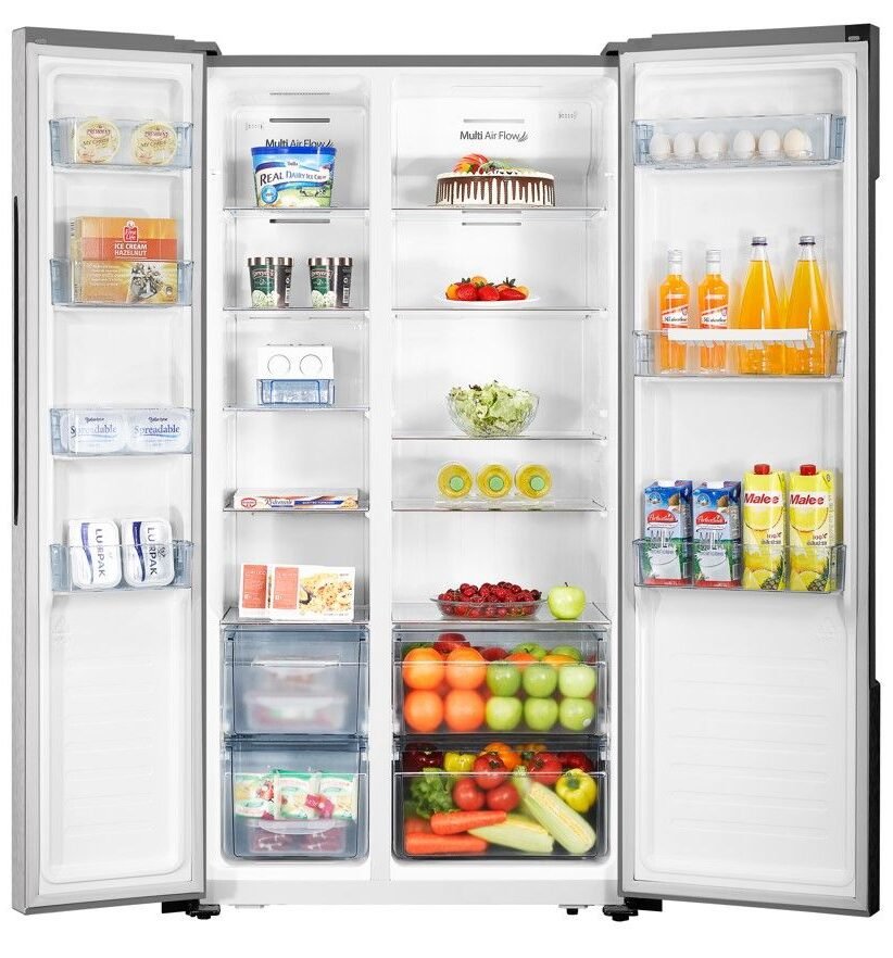 მაცივარი Hisense SS67WSN-INOX