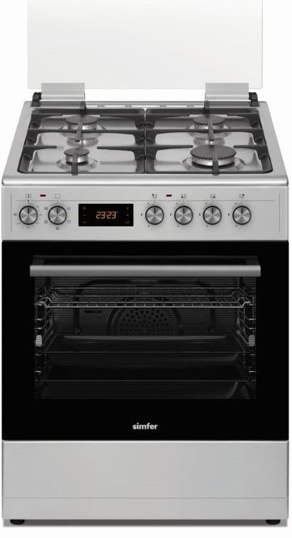 გაზქურა Simfer ZE6402 IXC