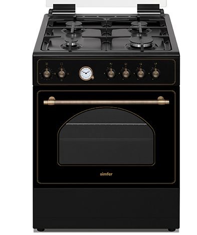 გაზქურა Simfer ZE6402 IXCR (retro) (FFD)