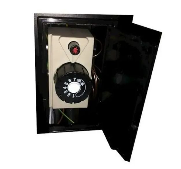 გაზის გამათბობელი AKOG-100-CP (Black) + მილი