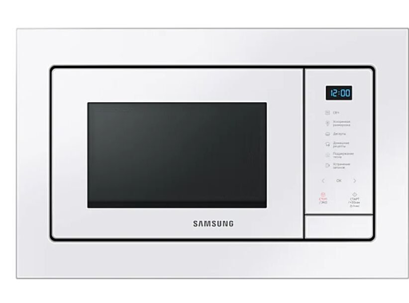 ჩასაშენებელი მიკროტალღური ღუმელი Samsung MS23A7118AW/BW