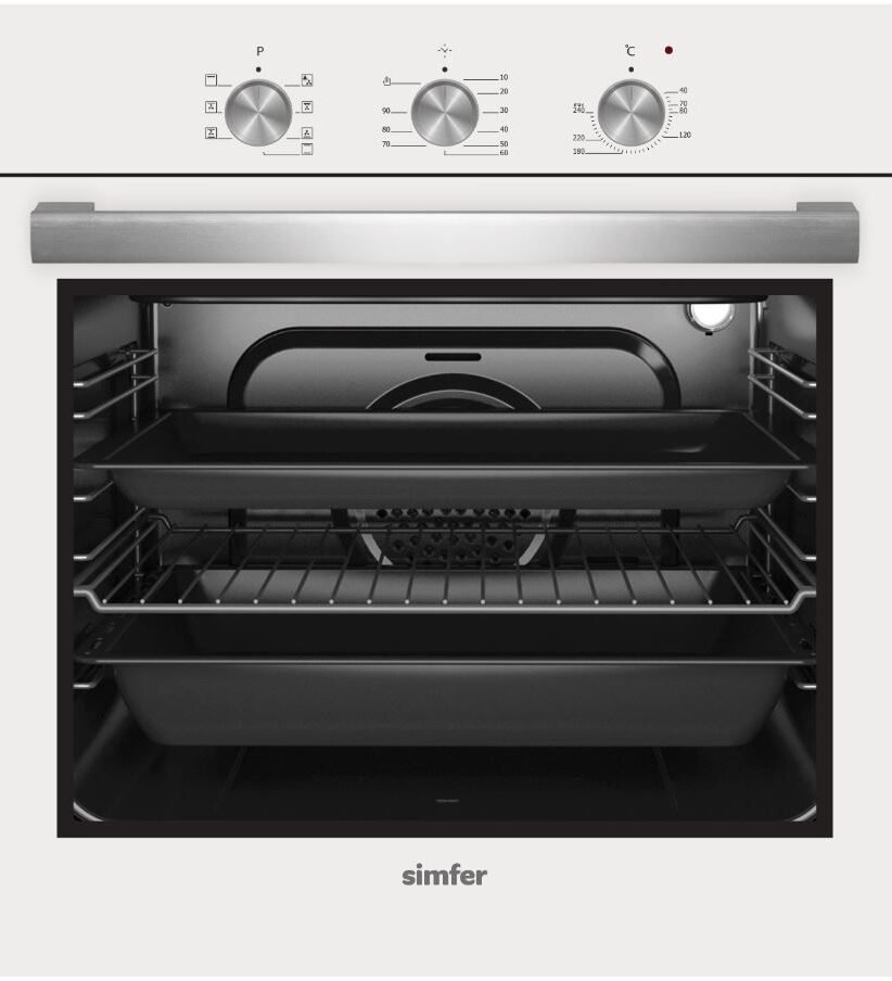 ჩასაშენებელი ღუმელი Simfer B6EWG7PS